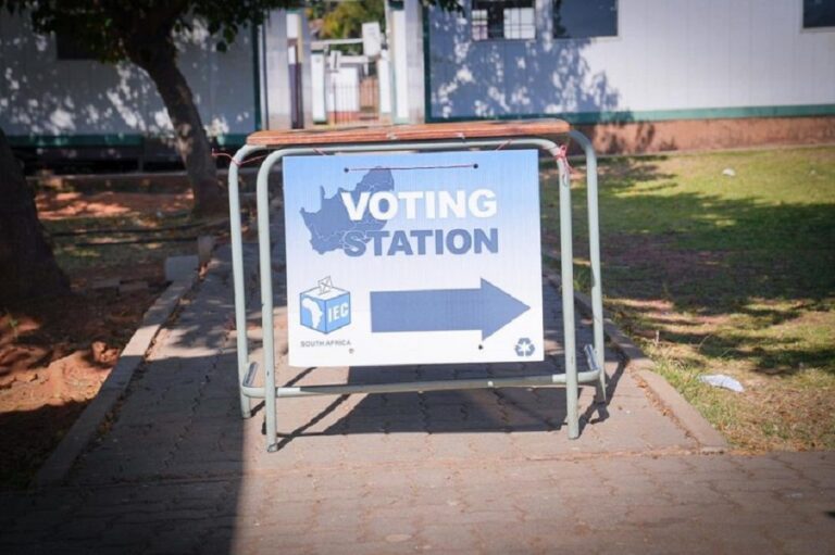 FILE | A voting station signage.
