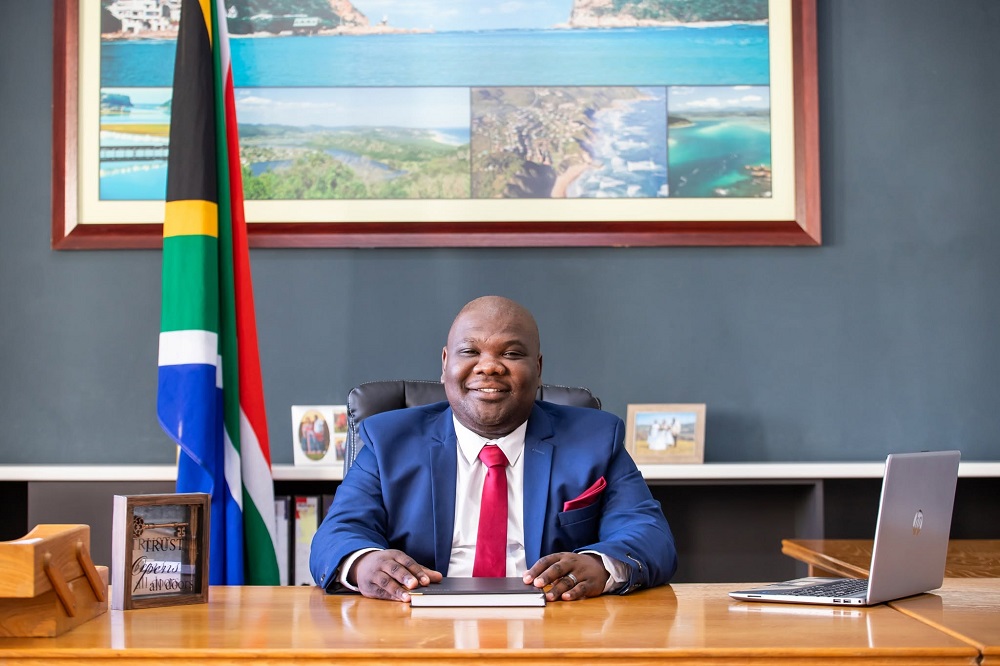 Ousted Knysna Municipality Mayor Thando Matika.