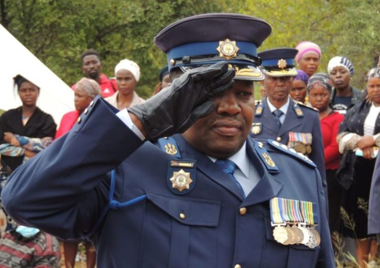 FILE | National Police Commissioner Fannie Masemola.