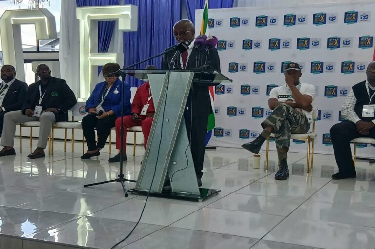 The Electoral Commission (IEC) Chairperson Mosotho Moepya is providing an update on the North West's readiness in Mahikeng on October 8, 2026.
