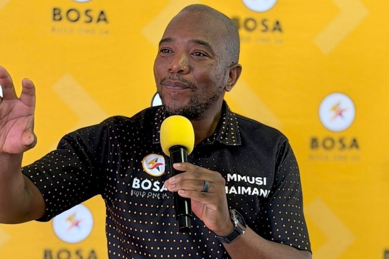 BOSA Leader Mmusi maimane.