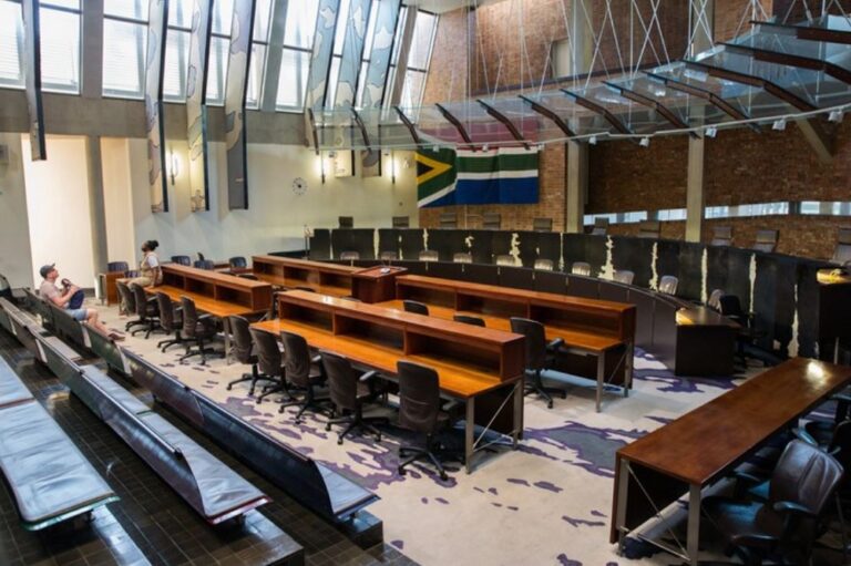 FILE | Inside of the Constitutional Court.
